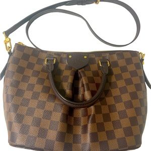 Louis Vuitton Damier Ebene Siena MM Satchel Great condition AUTHENTIC